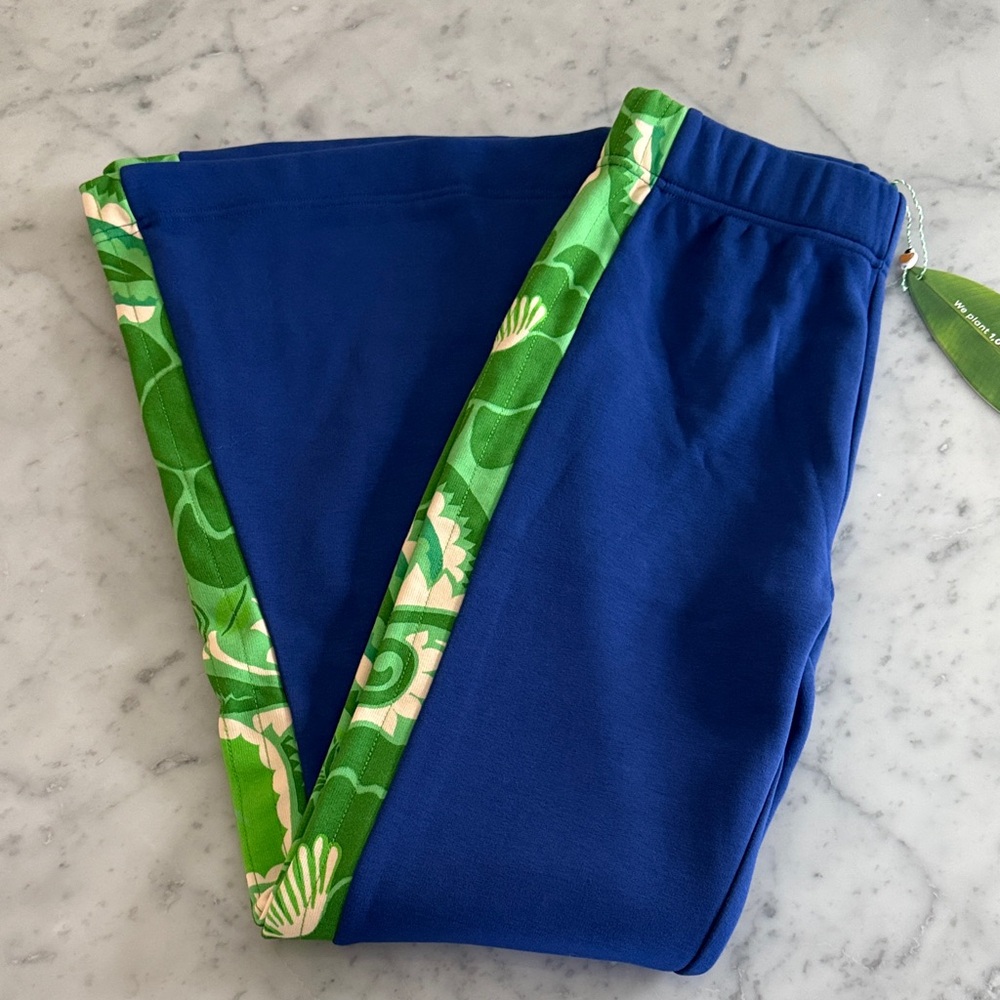 Farm Rio Tropical Groove Flare Leg Track Pants Sweatpants - Picture 14 of 16